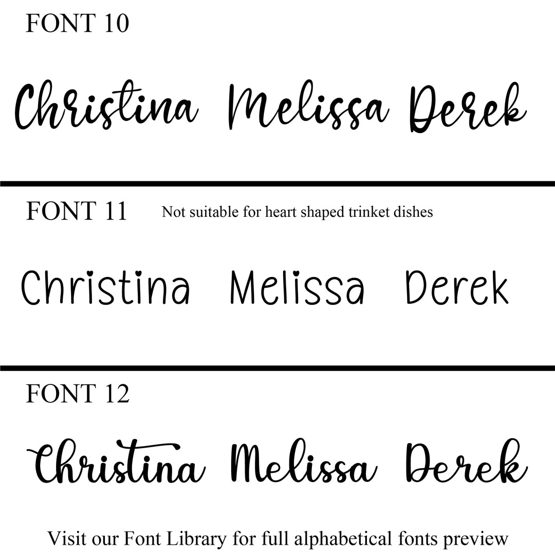 12 Fonts available. Visit our Font Library for full alphabetical fonts preview.aCeramic Marble Coaster | Ceramic Coaster | A Dolce Surprise
