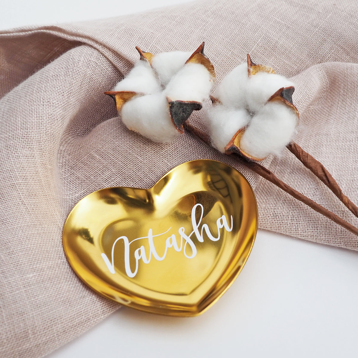 Heart Shaped Trinket Dish | Trinket Dish Gold | A Dolce Surprise