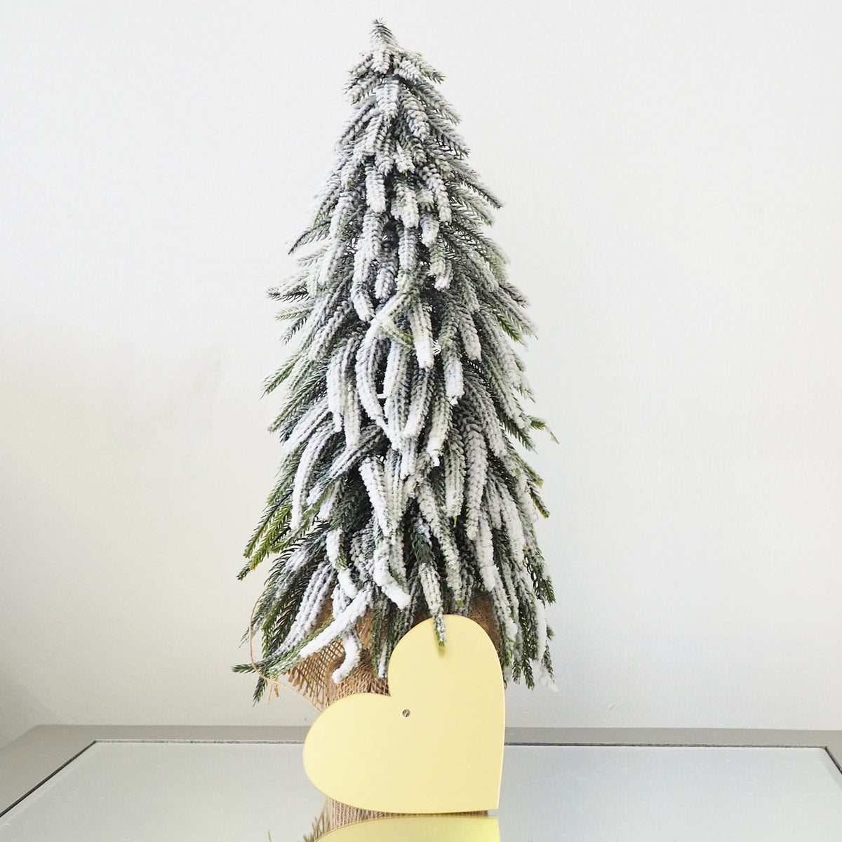 Christmas Heart Shape Mirror Ornament | A Dolce Surprise