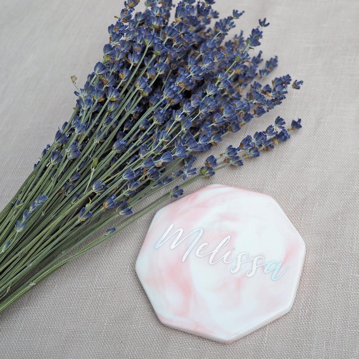 Pink Marble Coaster | Best Marble Coaster | A Dolce Surprise