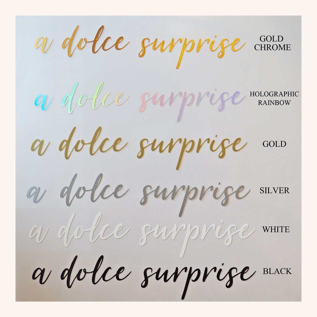 Matte Black Oblong Tray | Steel Oblong Tray | A Dolce Surprise