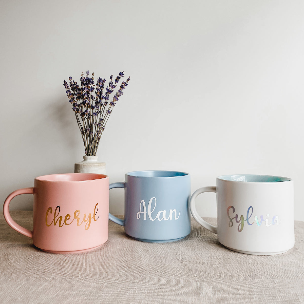 [DISCONTINUED] XL Chunky Ceramic Mug in Rose Quartz Pink