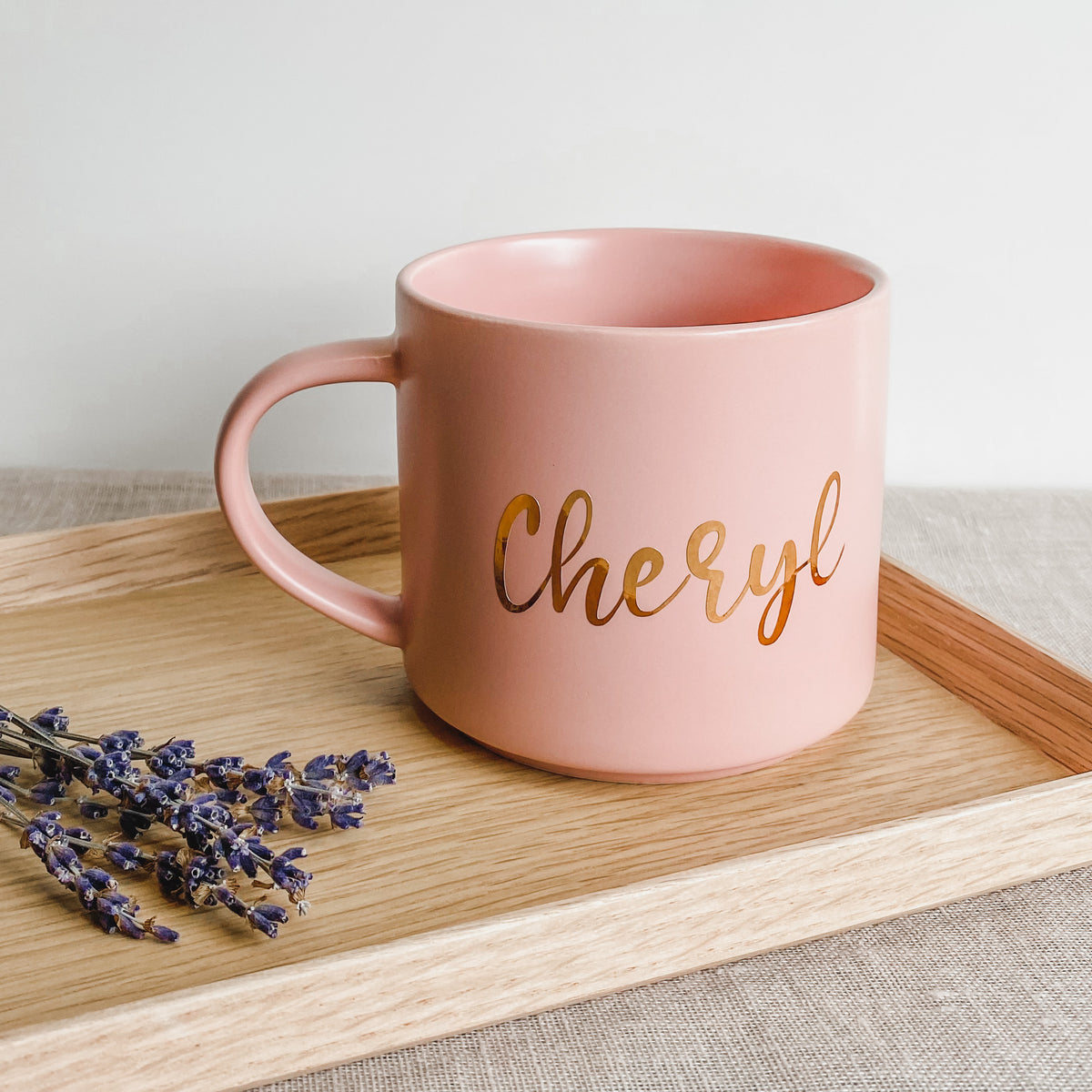 [DISCONTINUED] XL Chunky Ceramic Mug in Rose Quartz Pink